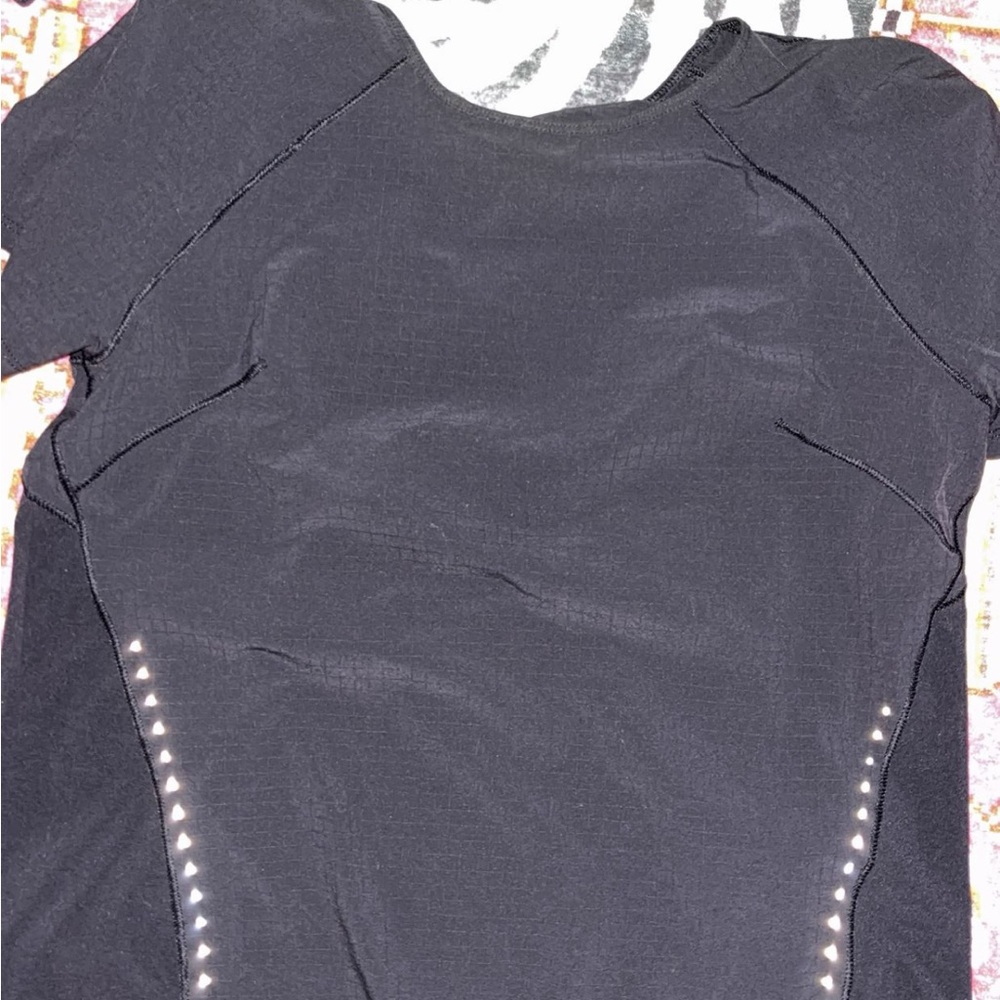 lululemon athletica Black Crop Top